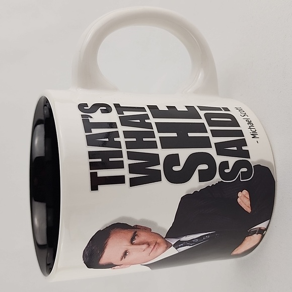 The Office Double Sided Mug THAT’s WHAT SHE SAID! Michael Scott Coffee Tea Large - Picture 3 of 12